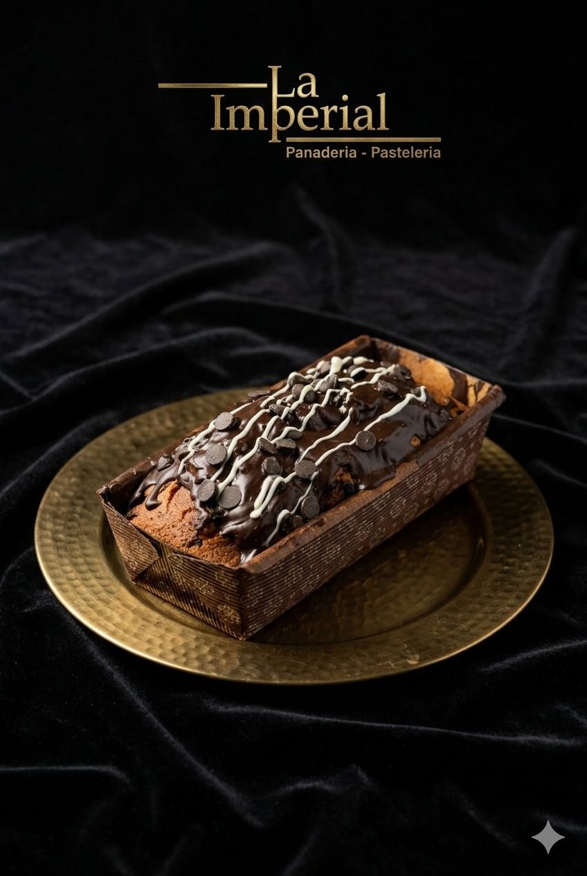 Budín chips chocolate