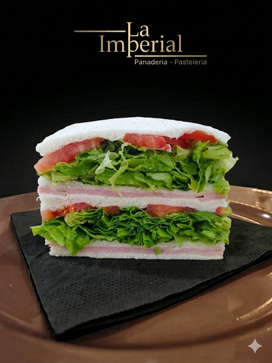 Primavera: Jamón, tomate y Lechuga