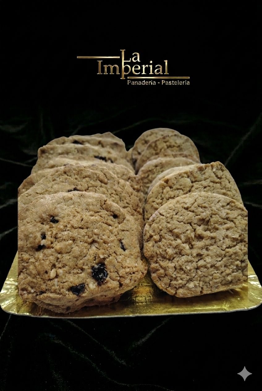 Galletitas avena con pasas