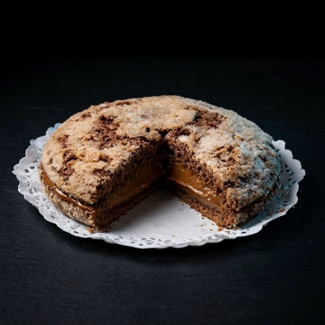 Torta Matera de chocolate rellena de dulce de leche